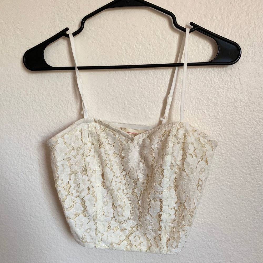 Love Culture - Lace Crop Top